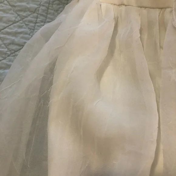 Le Lis white babydoll mini dress. Size small. NWT - Picture 5 of 10